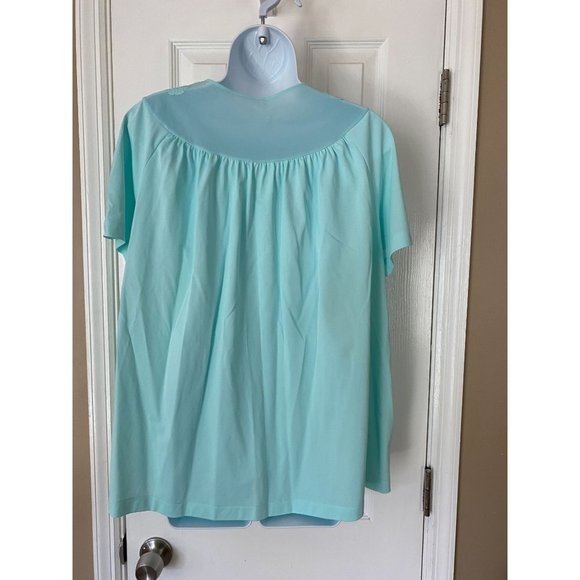 Vintage Shadowline sleepwear intimates pajama top size 42 - Picture 6 of 8